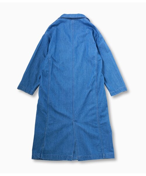 LE JUN（ルジュン）の「デニムチェスターコート（ジャケット/アウター・レディース・ネイビー/ブルー系・F）」の8枚目の写真