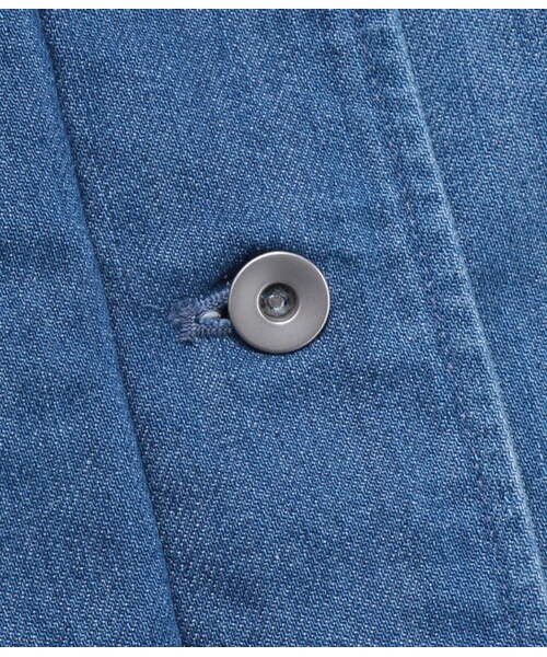 LE JUN（ルジュン）の「デニムチェスターコート（ジャケット/アウター・レディース・ネイビー/ブルー系・F）」の7枚目の写真