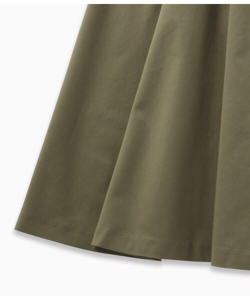 LE JUN（ルジュン）の「ツイルフレアースカート（スカート・レディース・カーキ・S/M）」の8枚目の写真