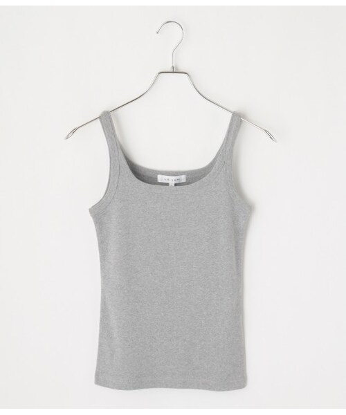 LE JUN（ルジュン）の「フライスタンクトップ（トップス・レディース・ブラック/グレー/オフホワイト/ベージュ・F）」の3枚目の写真
