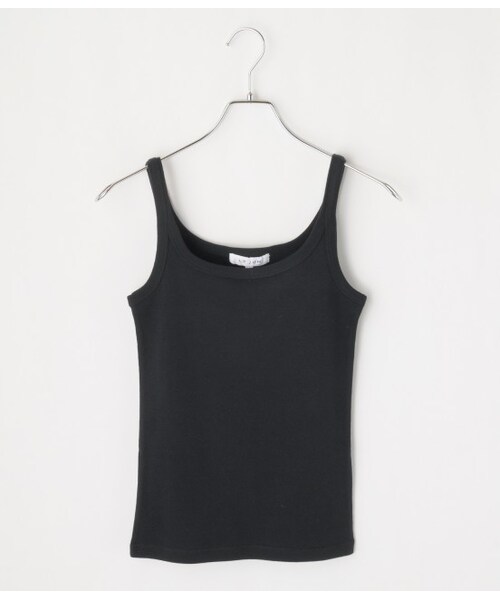 LE JUN（ルジュン）の「フライスタンクトップ（トップス・レディース・ブラック/グレー/オフホワイト/ベージュ・F）」の2枚目の写真