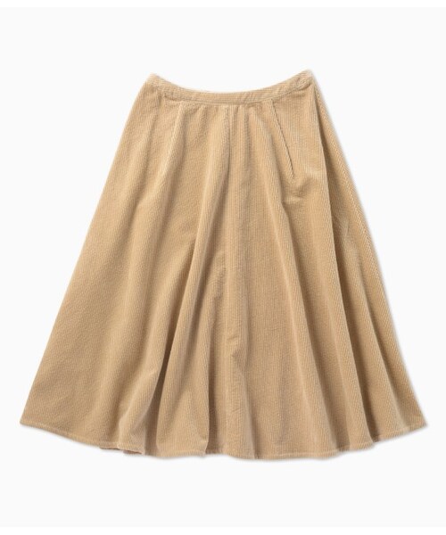 LE JUN（ルジュン）の「コーデュロイフレアースカート（スカート・レディース・オフホワイト/ベージュ・S/M）」の11枚目の写真
