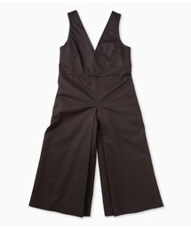 LE JUN | ツイルVネックサロペット(ワンピース/ドレス)