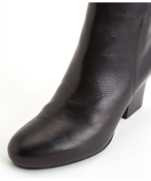 ADAM ET ROPE'（アダムエロペ）の「ベーシックショートブーツ（シューズ・レディース・ブラック/ベージュ系・36.0/37.0/38.0/39.0）」の8枚目の写真