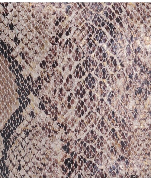 ADAM ET ROPE'（アダムエロペ）の「パイソンチェーンショルダーバッグ（バッグ・レディース・ブラック/ダークブラウン・M）」の8枚目の写真