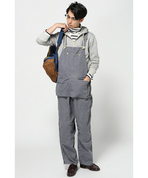 MASTER&Co.  オーバーオール　ブラック MASTER&Co. オーバーオールブラック