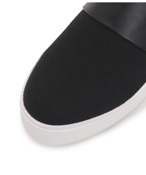 ADAM ET ROPE'（アダムエロペ）の「厚底スニーカー（シューズ・レディース・ブラック/ホワイト・22.5/23/23.5/24/24.5）」の6枚目の写真