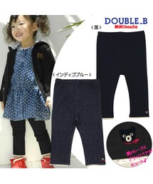 MIKI HOUSE | 【ダブルＢ】裾レースレギンス風９分丈パンツ(その他パンツ)
