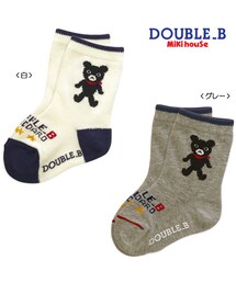 MIKI HOUSE | 【ダブルＢ】スタンダードベア★クルーソックス(ソックス/靴下)