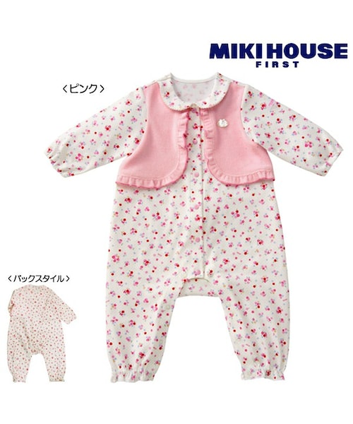 MIKI HOUSE（ミキハウス）の「【ミキハウスファースト】ベストつき風 