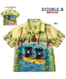 MIKI HOUSE | 【ダブルＢ】南国の島☆アロハシャツ(シャツ/ブラウス)