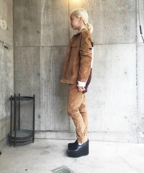 NAKID by G.V.G.V.(ネイキッドバイジーブイジーブイ)の「`1977' THINKER JACKET(ジャケット/アウター・レディース・OTHER・S/M)」の9枚目の写真