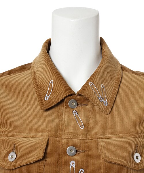 NAKID by G.V.G.V.(ネイキッドバイジーブイジーブイ)の「`1977' THINKER JACKET(ジャケット/アウター・レディース・OTHER・S/M)」の3枚目の写真