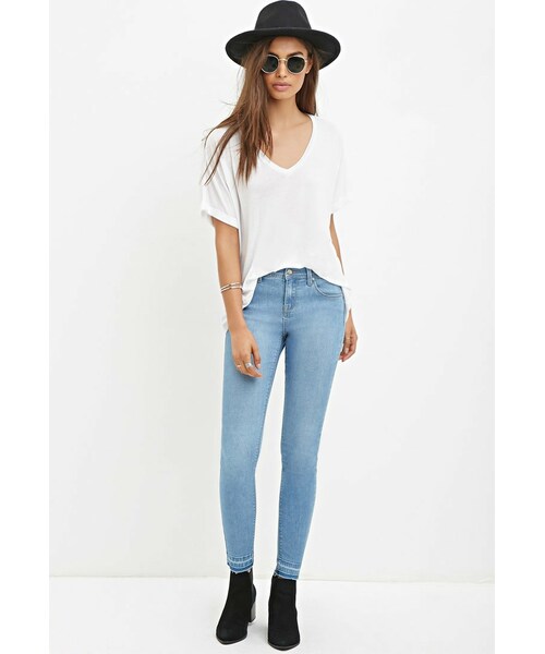 FOREVER 21(フォーエバー トゥエンティーワン)の「ローライズスキニージーンズ(その他・レディース・DARK DENIM/MEDIUM DENIM/LIGHT DENIM・24/25/26/27/28)」の9枚目の写真