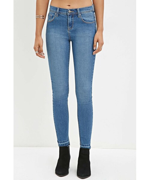 FOREVER 21(フォーエバー トゥエンティーワン)の「ローライズスキニージーンズ(その他・レディース・DARK DENIM/MEDIUM DENIM/LIGHT DENIM・24/25/26/27/28)」の8枚目の写真