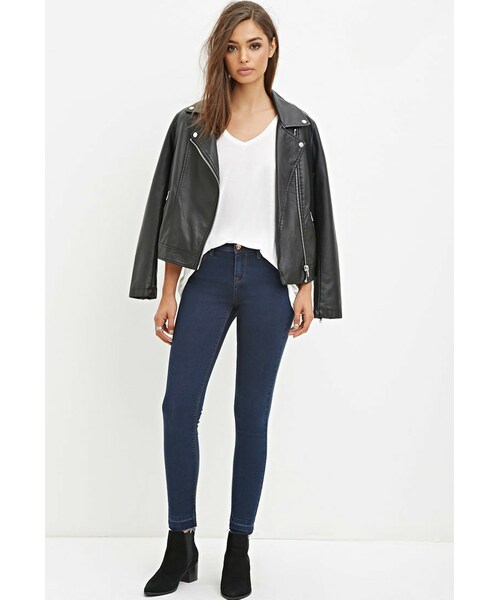 FOREVER 21(フォーエバー トゥエンティーワン)の「ローライズスキニージーンズ(その他・レディース・DARK DENIM/MEDIUM DENIM/LIGHT DENIM・24/25/26/27/28)」の1枚目の写真