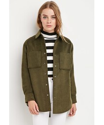 FOREVER 21 | ボクシーキルテッドオーバーコート(ジャケット/アウター)