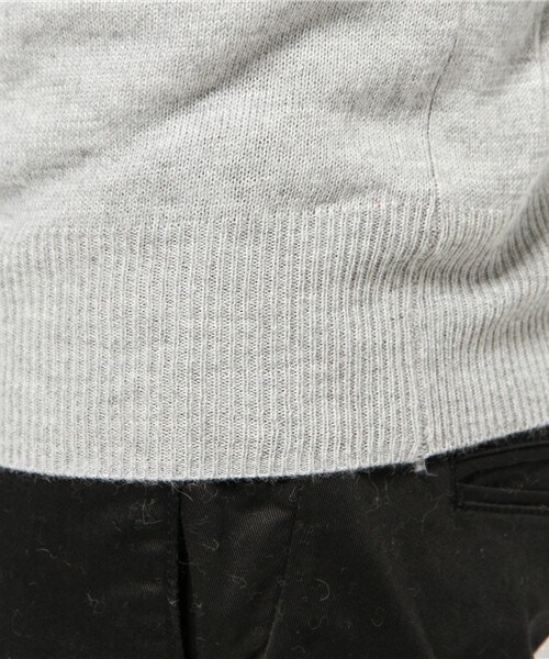 wjk 1 mile(ダブルジェイケイワンマイル)の「wjk/ダヴルジェイケイ/アンゴラ混 Vネックニット(ニット/セーター・メンズ・ブラック/グレー/ネイビー/バーガンディー・MEDIUM/SMALL/LARGE)」の11枚目の写真