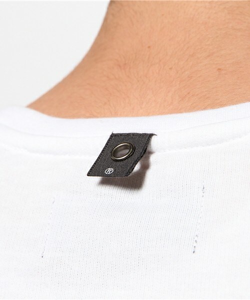 wjk 1 mile（ダブルジェイケイワンマイル）の「wjk/ダヴルジェイケイ/バスクボーダー プレミアム半袖Ｔ（Tシャツ/カットソー・メンズ・ホワイト×グレー/ホワイト×ブルー/ホワイト×レッド/ネイビー・SMALL/MEDIUM/LARGE/X-LARGE）」の9枚目の写真