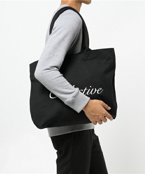 UNION STATION（ユニオンステーション）の「Collectiveオリジナルトートバッグ（トートバッグ・メンズ・ホワイト/ブラック・FREE）」の11枚目の写真