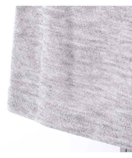 mysty woman（ミスティウーマン）の「ショールカラーロングカーディガン（トップス・レディース・グレー/カーキ/ネイビー）」の10枚目の写真