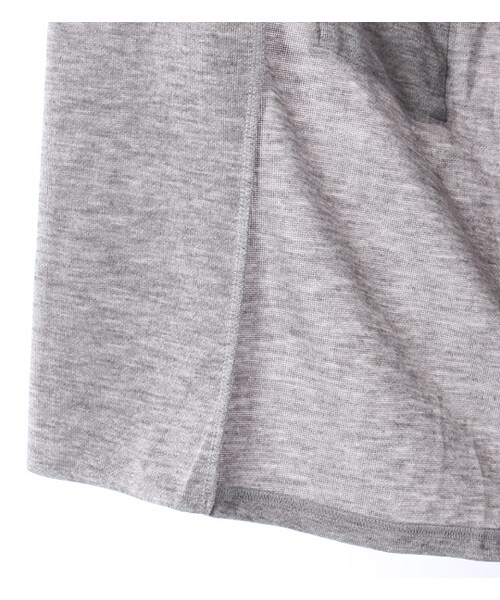 mysty woman（ミスティウーマン）の「ショールカラーロングカーディガン（トップス・レディース・グレー/カーキ/ネイビー）」の11枚目の写真