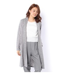 mysty woman | ショールカラーロングカーディガン(トップス)