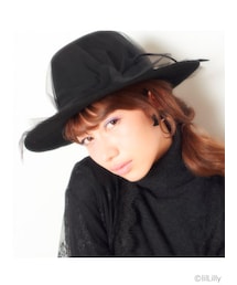 lilLilly | [LILICIOUS]チュールレイヤードハット(帽子)