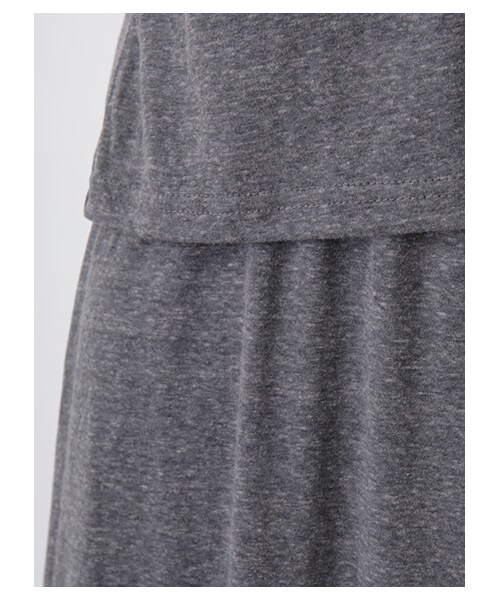 SEVENDAYS=SUNDAY(セブンデイズサンデイ)の「・TCR天竺 セットワンピース(ワンピース/ドレス・グレー/チャコールグレー/ネイビー・F)」の8枚目の写真
