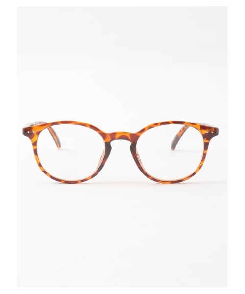SEVENDAYS=SUNDAY(セブンデイズサンデイ)の「H BOSTON OPTICALアイウェア(アクセサリー・ブラック/ライトブラウン・F)」の2枚目の写真