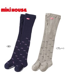 MIKI HOUSE | 【ミキハウス】ミニリボンいっぱい♪タイツ(タイツ/ストッキング)