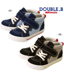 MIKI HOUSE | 【ダブルB】キャンバスハイカットシューズ(スニーカー)