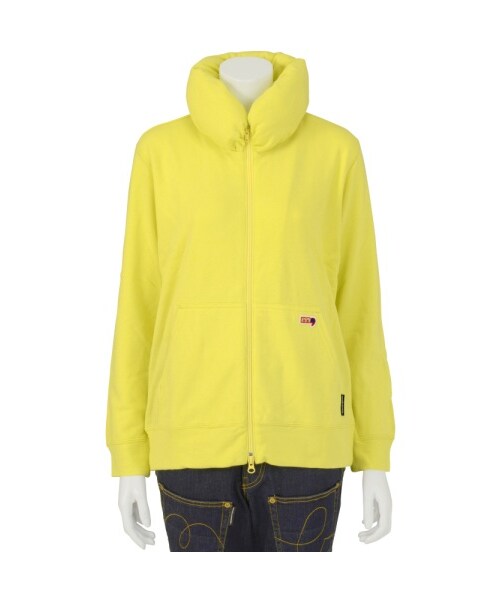 mercibeaucoup,(メルシーボークー)の「メルシーボークー、 / B:ボクウラケ / ブルゾン(ジャケット/アウター・レディース・white/yellow/gray/black・01/03)」の4枚目の写真