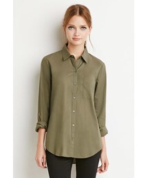FOREVER 21 | FOREVER 21 Classic Woven Shirt(シャツ/ブラウス)