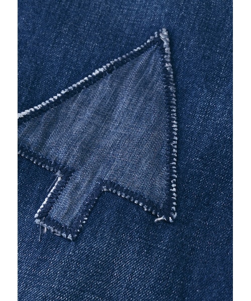 Ne-net（ネネット）の「メンズ セルヴィッチパッチデニム / パンツ（パンツ・メンズ・blue/navy・03）」の3枚目の写真
