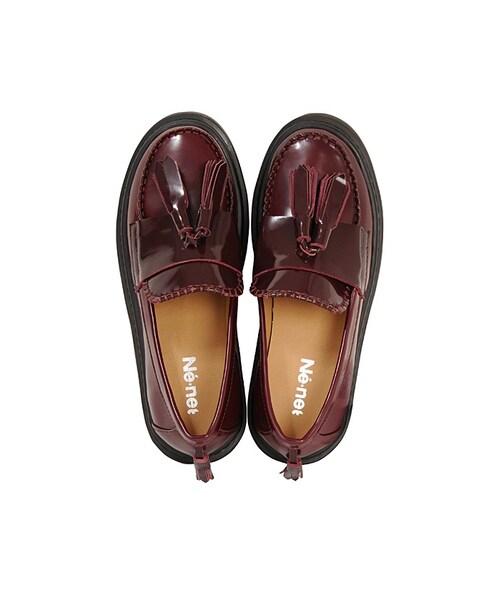 Ne-net（ネネット）の「メンズ タッセルローファー / シューズ（シューズ・メンズ・wine/black・04）」の8枚目の写真