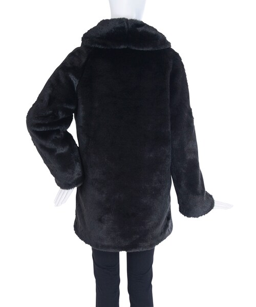 EVRIS（エヴリス）の「ビッグショールロングコート（ジャケット/アウター・レディース・ブラック/ブラウン/ベージュ）」の8枚目の写真