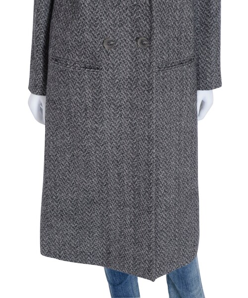 Ungrid（アングリッド）の「ツイードダブルロングコート（ジャケット/アウター・レディース・グレー）」の11枚目の写真
