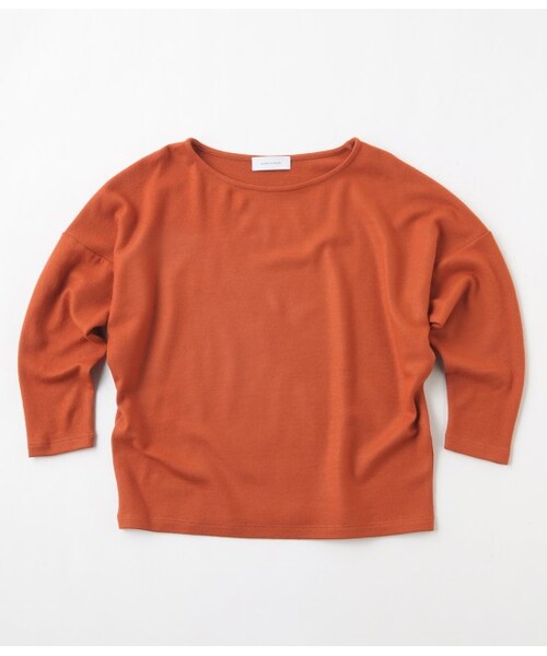 ADAM ET ROPE'（アダムエロペ）の「ウォッシャブル ウールゆるドルマン（トップス・レディース・グレー/ネイビー/ブルー/レッド・38）」の5枚目の写真