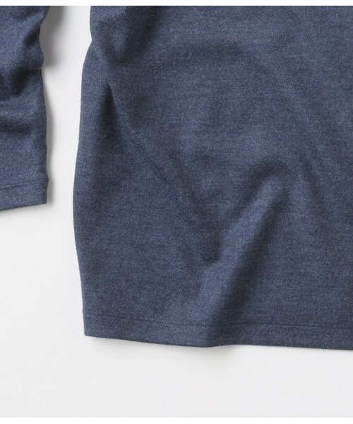 ADAM ET ROPE'（アダムエロペ）の「ウォッシャブル ウールゆるドルマン（トップス・レディース・グレー/ネイビー/ブルー/レッド・38）」の11枚目の写真