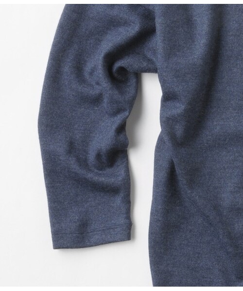 ADAM ET ROPE'（アダムエロペ）の「ウォッシャブル ウールゆるドルマン（トップス・レディース・グレー/ネイビー/ブルー/レッド・38）」の10枚目の写真