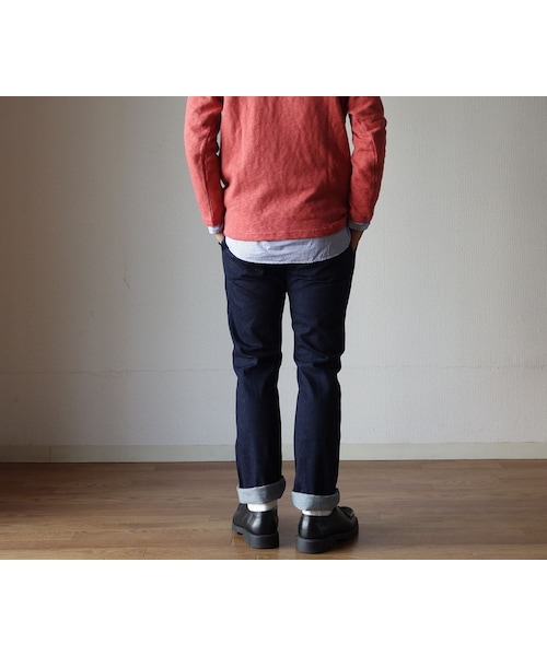 Gramicci（グラミチ）の「【完売御礼】GRAMICCI グラミチ GMP-15S018 JAPAN DENIM【JD】 SLIM FIT PANTS ジャパンデニム スリムフィットパンツ ONEWASH ワンウォッシュ（デニムパンツ・メンズ・その他）」の3枚目の写真