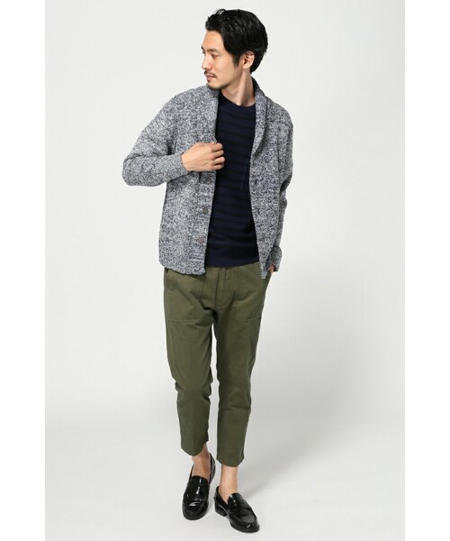 クレプスキュール　半袖ニット　crepuscule crepuscule (クレプスキュール) Knit Tee / ニットT