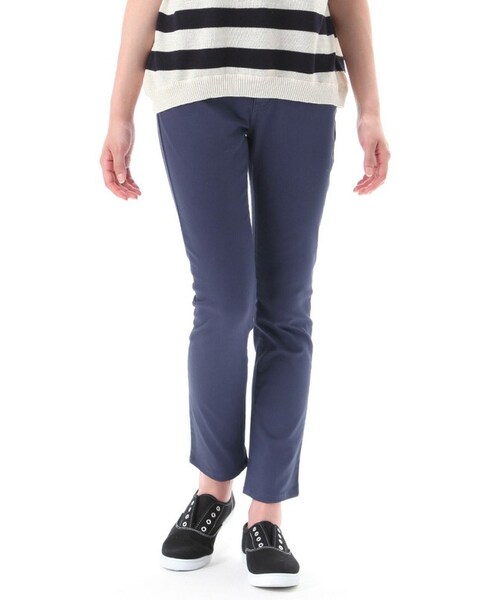 Honeys（ハニーズ）の「カラースキニー６７丈（パンツ・スキニー・レディース・ダークブルー/ボルドー/ダークカーキ/パープル/ダークブラウン・Ｆ）」の3枚目の写真