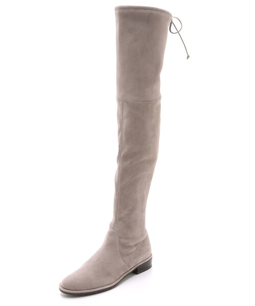 STUART WEITZMAN（スチュアートワイツマン）の「Stuart Weitzman Lowland Over the Knee Boots（ブーツ・レディース・Black/Londra/Purple・4/4.5/5/5.5/6/6.5/7/7.5/8/8.5/9/9.5/10）」の2枚目の写真