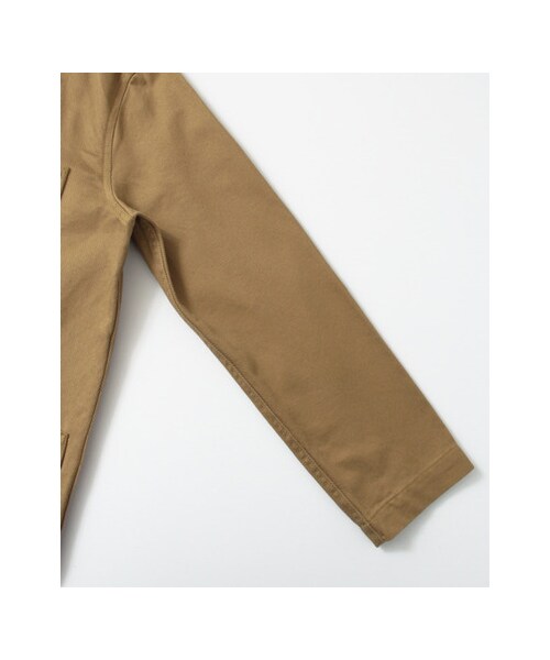 URBAN RESEARCH DOORS（アーバンリサーチドアーズ）の「FORK&SPOON フレンチワークコート（ジャケット/アウター・レディース・CAMEL/NAVY/KINARI・one）」の10枚目の写真