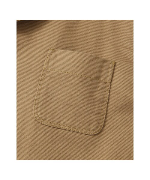 URBAN RESEARCH DOORS（アーバンリサーチドアーズ）の「FORK&SPOON フレンチワークコート（ジャケット/アウター・レディース・CAMEL/NAVY/KINARI・one）」の11枚目の写真