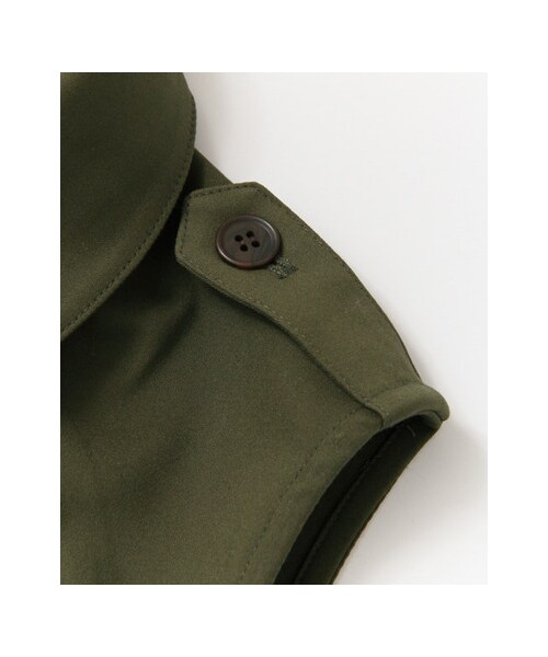 KBF(ケイビーエフ)の「ノースリーブトレンチコート(ジャケット/アウター・レディース・KHAKI/BEIGE・one)」の9枚目の写真