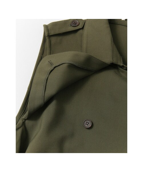 KBF(ケイビーエフ)の「ノースリーブトレンチコート(ジャケット/アウター・レディース・KHAKI/BEIGE・one)」の12枚目の写真