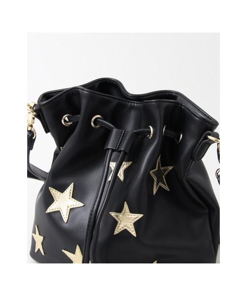 URBAN RESEARCH（アーバンリサーチ）の「jujube 2WAYスター巾着BAG（バッグ・レディース・BLK/NVY・FREE）」の12枚目の写真